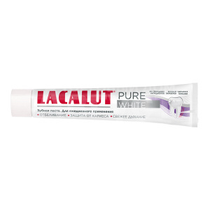 Зубная паста Lacalut Pure white, 75 мл