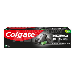 Зубная паста Colgate Charcoal Clean Бамбуковый уголь и мята, 120 г