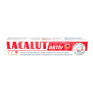 Зубная паста Lacalut aktiv профилактическая, 50 мл