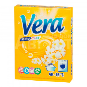 Стиральный порошок Vera универсальный, желтая пачка, 400 г