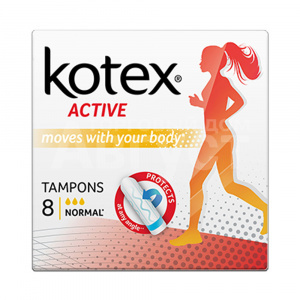 Тампоны гигиенические Kotex Active Normal, 8 шт