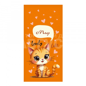 Конверт для денег 1-11-0150 Dream Cards Рыжий котенок