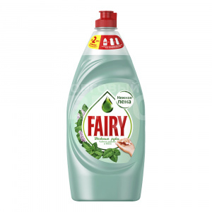 Средство для мытья посуды Fairy чайное дерево и мята, 900 мл