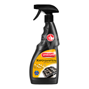 Чистящее средство Unicum жироудалитель, курок, 500 мл