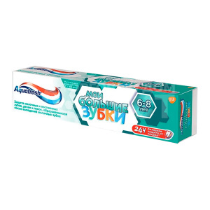 Зубная паста Aquafresh Мои большие зубки 6-8лет, 50 мл