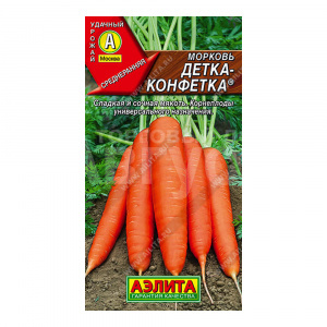 Семена АЭЛИТА Морковь Детка-конфетка, цп, 2 г