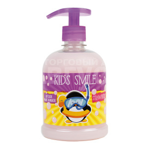 Мыло жидкое детское Kids Smile Клубника, 500 мл