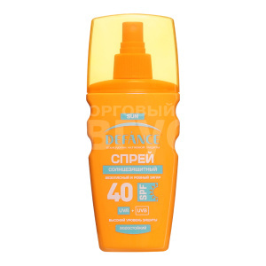 Спрей для загара Defance SPF40 Солнцезащитный, водостойкий, 160 мл