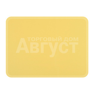 Коврик для кухни Vetta 891-045 38*28*0,1 см, силикон, цвет желтый