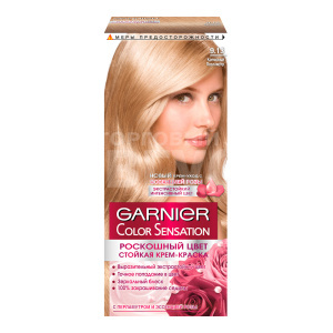 Краска для волос Garnier Color Sensation Роскошный цвет тон 9.13, кремовый перламутр