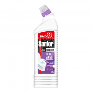 Чистящее средство Sanfor Chlorum, флакон, 1,5 л