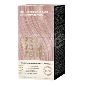 Крем-краска для волос Provocateur Couleur Безаммиачная тон 10.58, Розовое шампанское