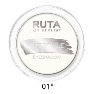 Тени для век Ruta Lifestyle, белоснежный блик, тон 01