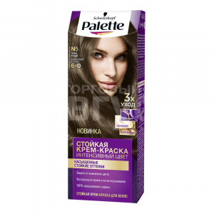 Краска для волос Palette Интенсивный цвет тон N5, темно-русый