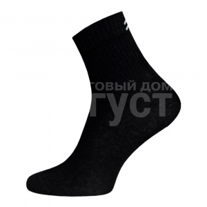 Носки унисекс Брест 24С4209/208 средней длины, с рисунком, черный, размер 40-43