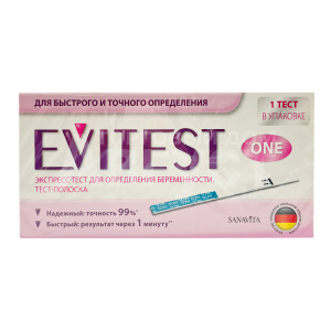 Тест контроля беременности контроля беременности EVITEST №1