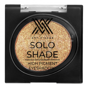 Тени для век Art-Visage SOLO SHADE, дуохром медно-зеленый, тон 55