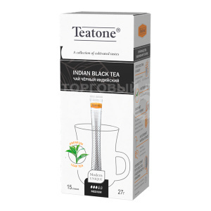 Чай черный Teatone черный, 1 пакетик, 1,8 г