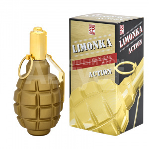 Туалетная вода Limonka Action древесный аромат, мужская, 100 мл