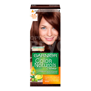 Краска для волос Garnier Color Naturals тон 4,15, Морозный каштан