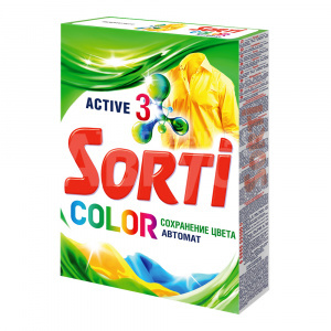 Стиральный порошок Sorti Color, автомат, 350 г
