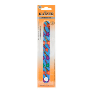 Пилочка маникюрная Kaizer 703033 шлифовочная прямая, 180/220, в ассортименте