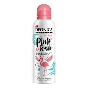 Дезодорант Deonica для девочек For teens Pink Rush, спрей, 150 мл