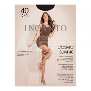 Колготки Incanto Cosmo Slim 40 ден, размер 4, nero (черный)