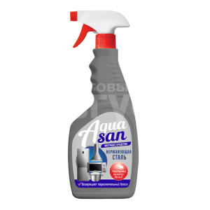 Чистящее средство Aquasan для нержавеющей стали, 500 мл