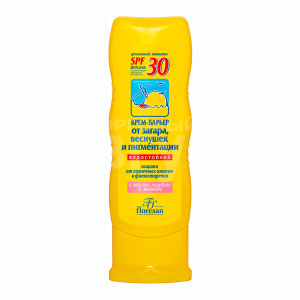 Крем для загара Флоресан от загара, веснушек и пегминтации SPF30, 125 мл