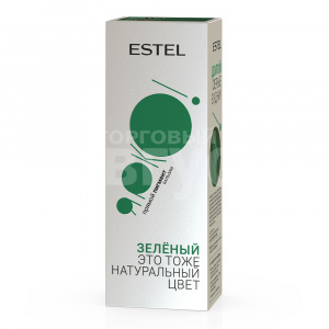 Бальзам для волос Estel ЯРКО с прямыми пигментами, Зеленый, 150 мл