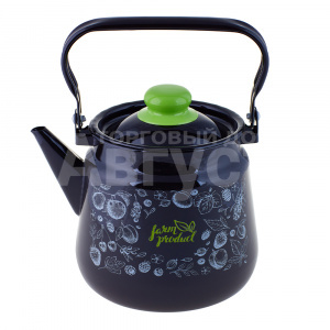 Чайник Appetite 1с26с Berry, без свистка, эмалированный, 3,5 л