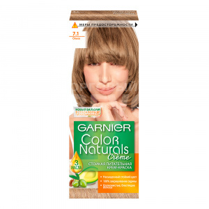 Краска для волос Garnier Color Naturals тон 7.1, Ольха