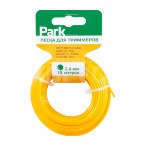Леска для тримера Park 990596 круг 2,4 мм15 м