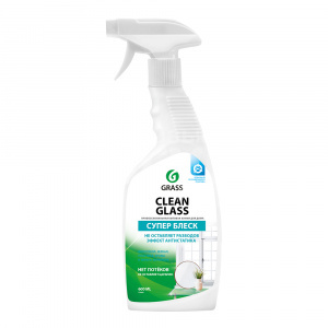 Средство для стекол Grass Clean Glass, Супер блеск, курок, 600 мл