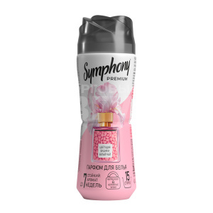 Кондиционер для белья Symphony Premium, парфюм, в гранулах, Цветущая вишня и чай, 200 г