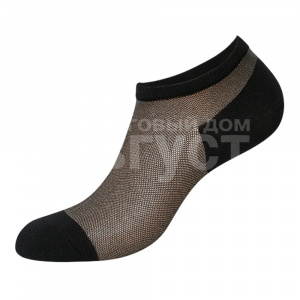 Носки женские Omsa ECO 251 суперукороченные, размер 39-41, Nero
