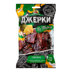 Джерки свиные, с/в, По-Гавайски, 45 г