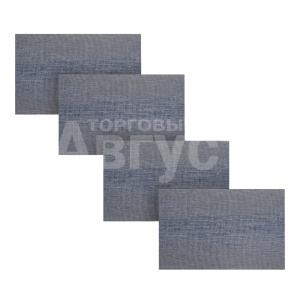Термосалфетка кухонная 52TSA-4/3 30*45 см, ПВХ, синий, 4 шт