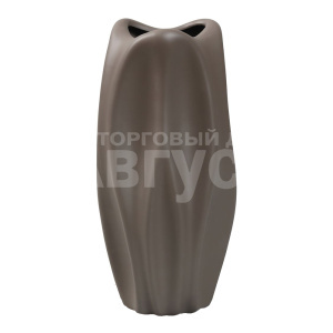 Ваза для цветов KeramStroy K9224C-TC G, серый 29 см, керамика