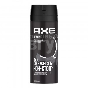 Дезодорант мужской АХЕ Black, спрей, 150 мл