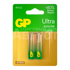 Батарейка Greenini Professional Ultra alkaline G-Tech 15AUA21-2CRSBC2, 2 шт блистер