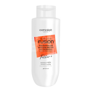 Шампунь-филлер Concept Fusion Active Revive ревитализация, для повреждённых волос, с аргинином, женский, 500 мл