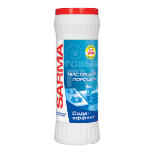 Чистящее средство Sarma сода-эффект без хлора, порошок, 400 г
