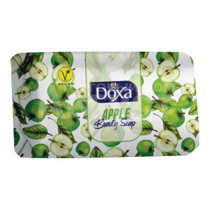 Мыло туалетное DOXA BEAUTY Яблоко, в бумажной упаковке, 90 г