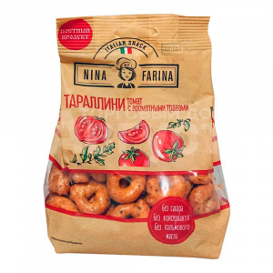 Тараллини Nina Farina томат и аромат. травы 180г