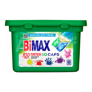 Капсулы для стирки Bimax Арома, 13г, 12 шт