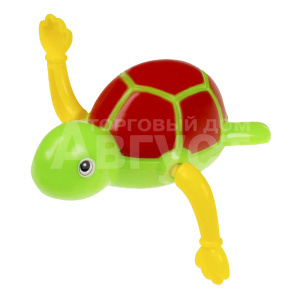 Игрушка 2163680 Заводная для купания, Черепашка, в пакете, 7,6х7х4,5 см, в ассортименте