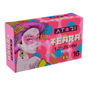 Тампоны гигиенические Атори Теара Mini 2 капли, 16 шт