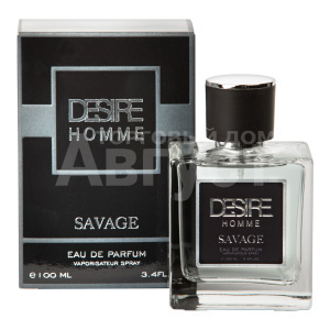 Туалетная вода Desire Homme SAVAGE Калабрийский бергамот и перец, мужская, 100 мл